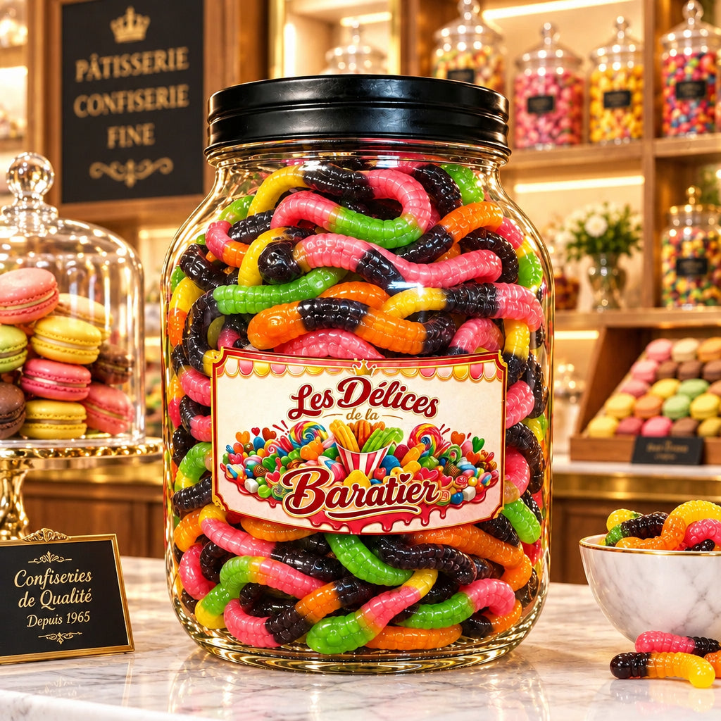🐍Serpents Géants Anaconda - Bonbons Gélifiés Fourrés XL