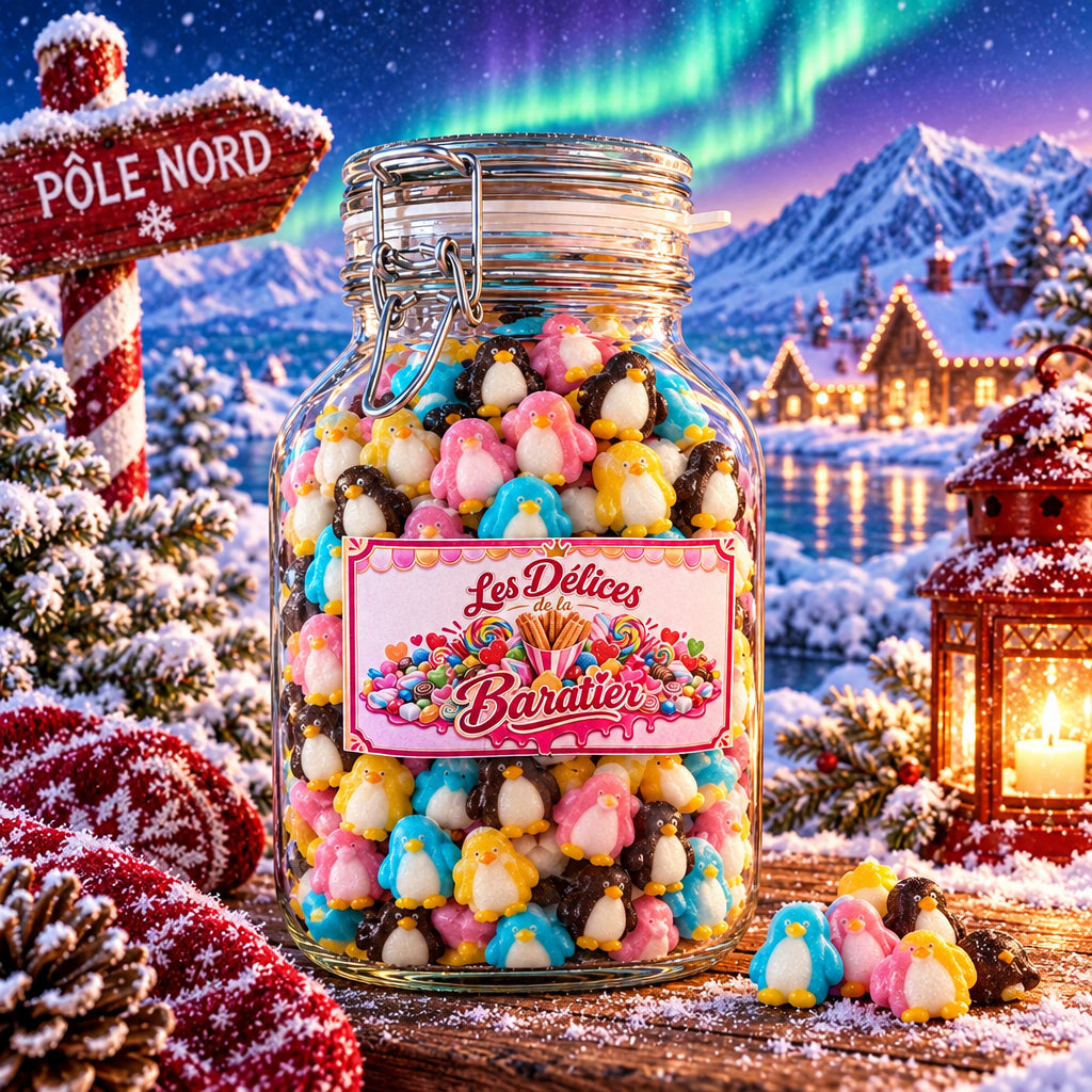 🍬 Bonbons Gélifiés Aérés Goût Fruité