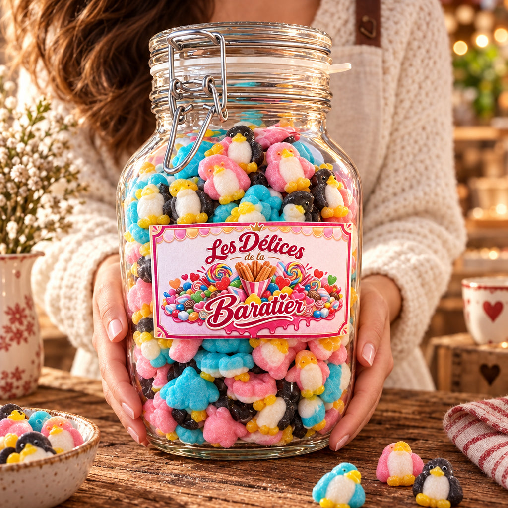 🍬 Bonbons Gélifiés Aérés Goût Fruité