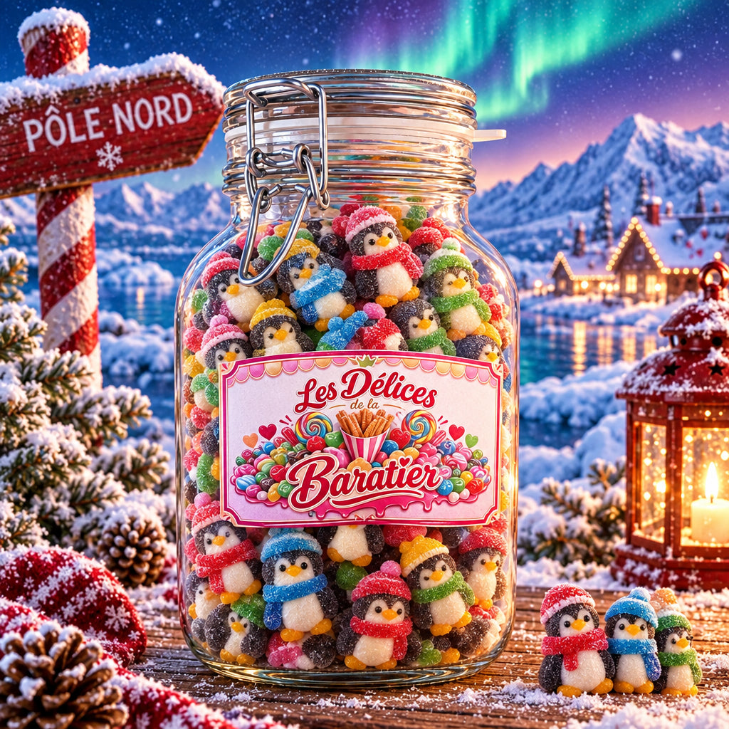 🍬 Bonbons Gélifiés Aérés Goût Fruité