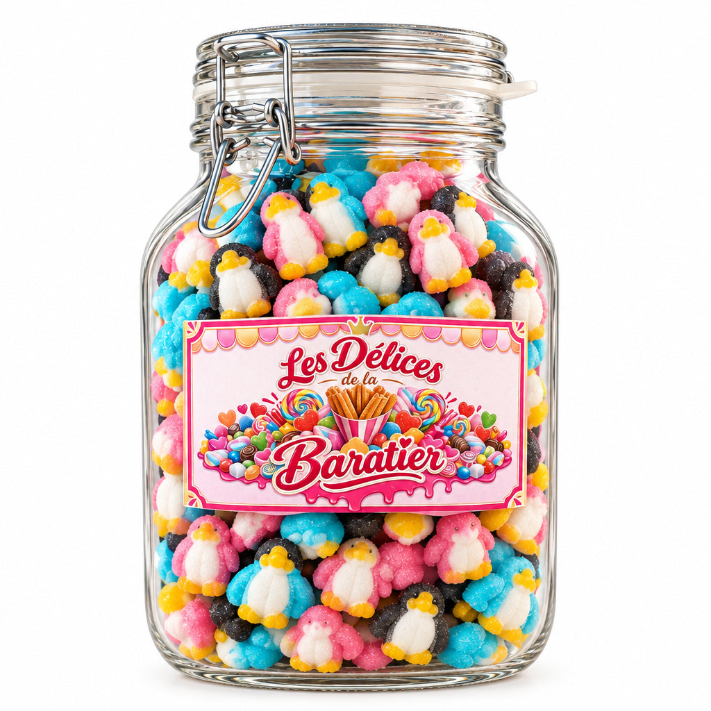 🍬 Bonbons Gélifiés Aérés Goût Fruité
