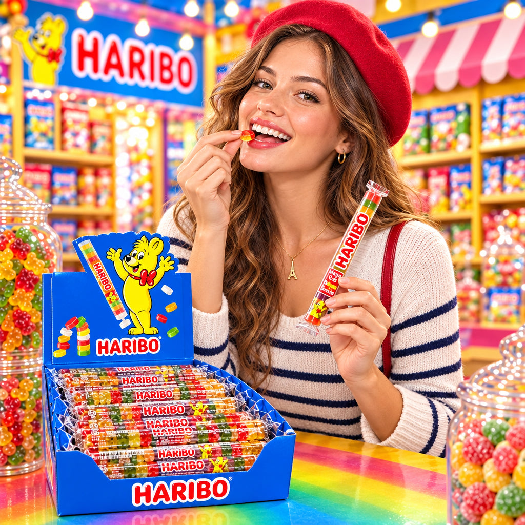 Mega-Roulette Haribo - Bonbons Gélifiés