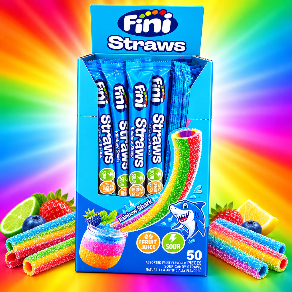 Pailles Acidulées Straws - Fini