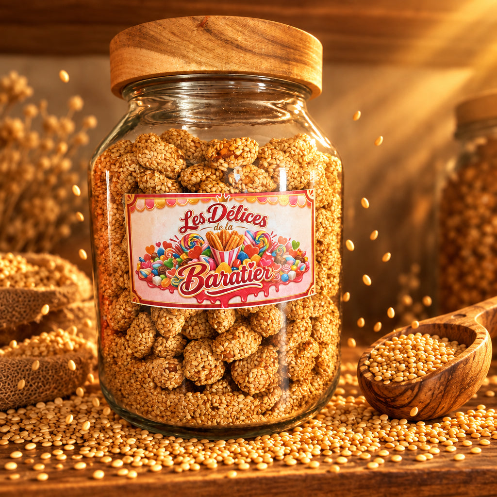 Amandes Sucrées Au Sésame