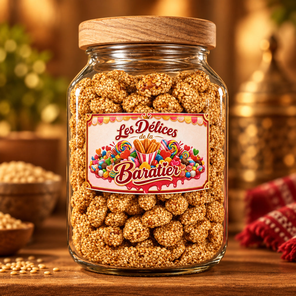 Amandes Sucrées Au Sésame