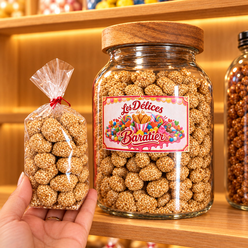 Amandes Sucrées Au Sésame