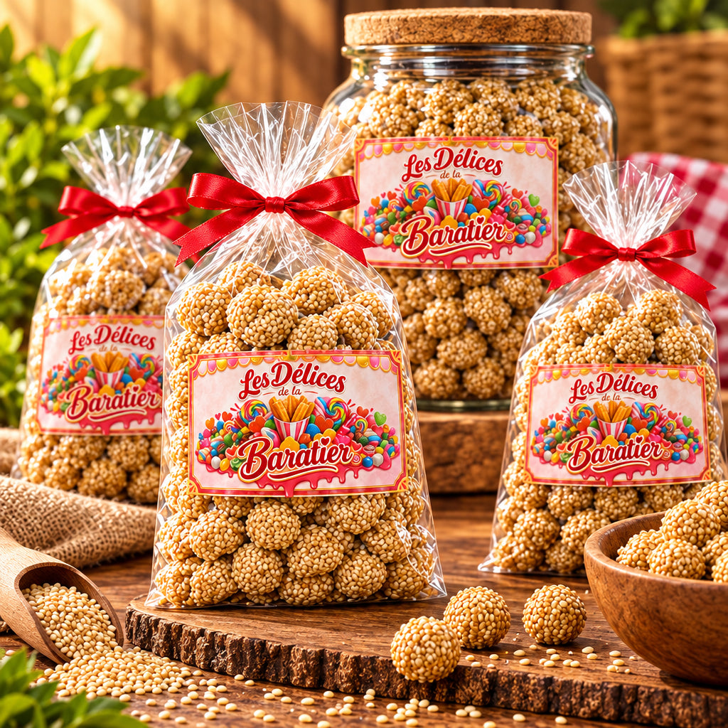 Amandes Sucrées Au Sésame