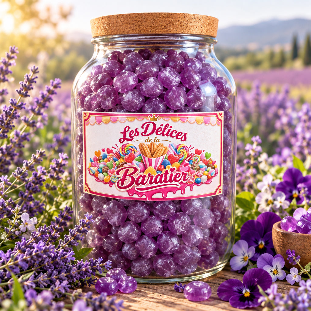 Bonbons Gélifiés Goût Violette