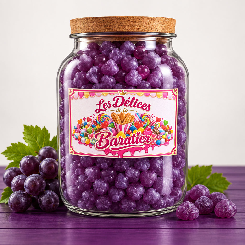 Bonbons Gélifiés Goût Violette