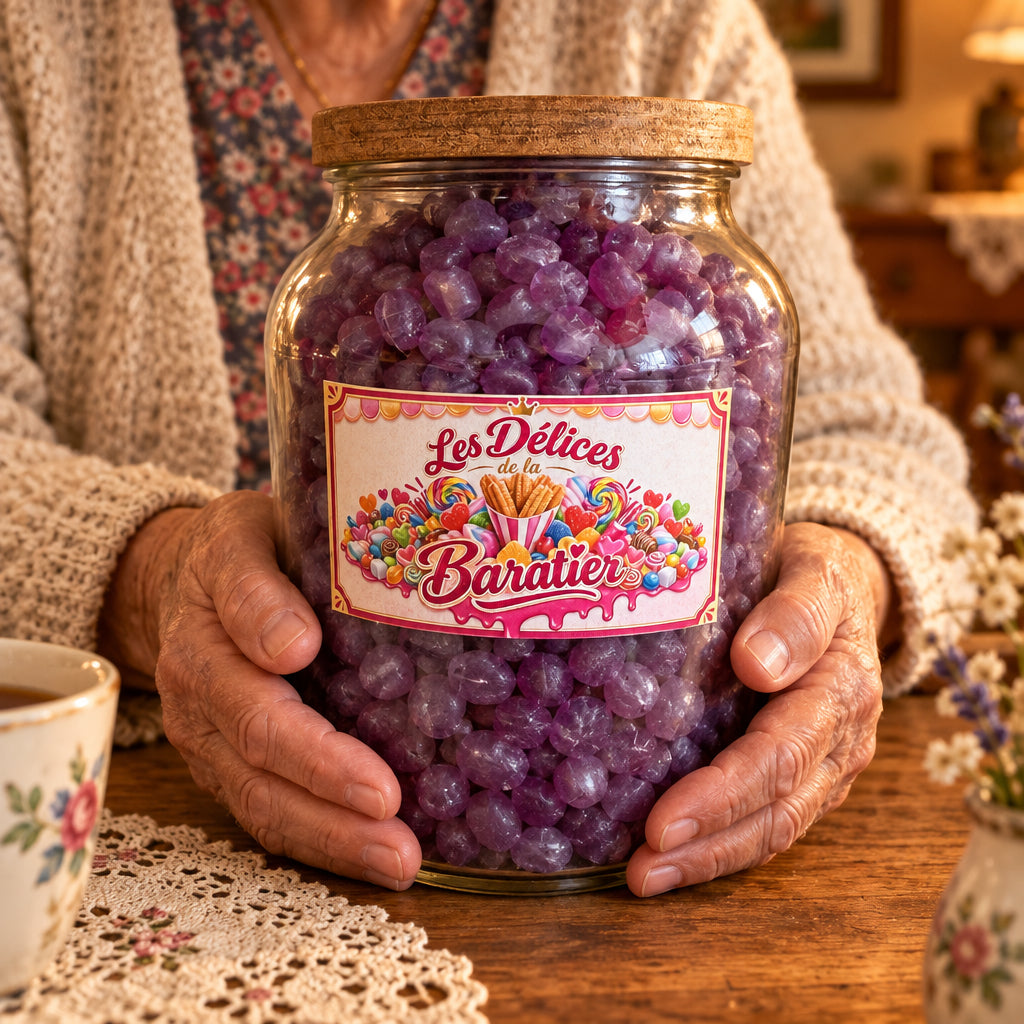 Bonbons Gélifiés Goût Violette
