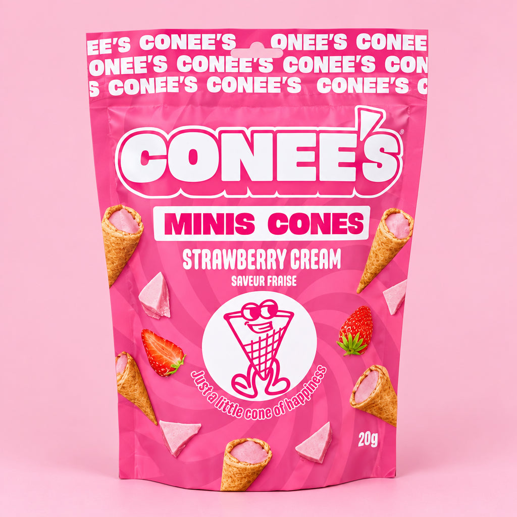 Mini cône au beurre de cacahuète