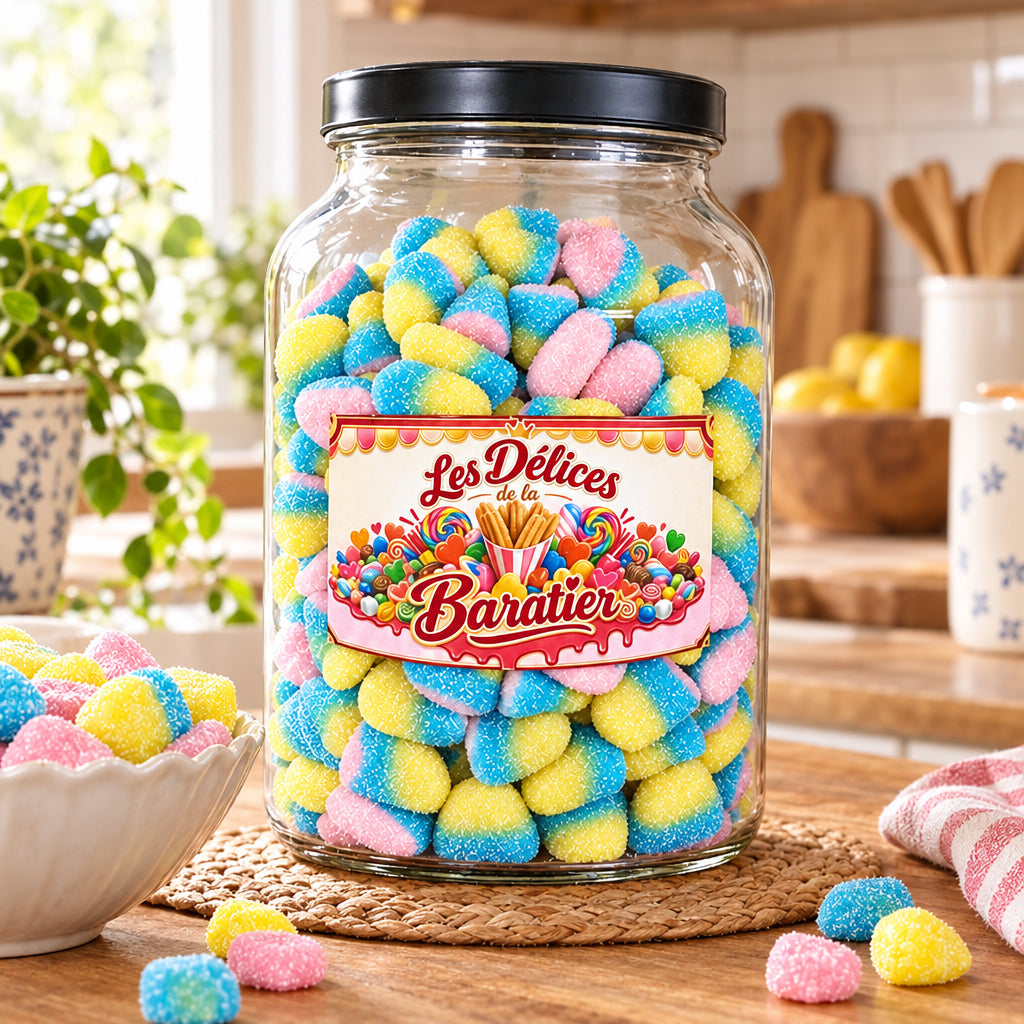 Bonbons Gélifiés Tutti Frutti Tache langue