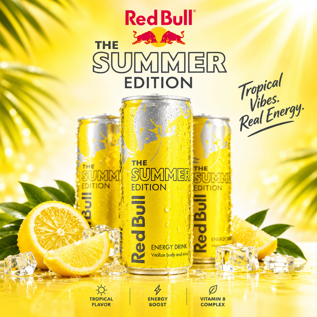 Red Bull (Goût Fleur d'Agrumes) - The Summer Edition