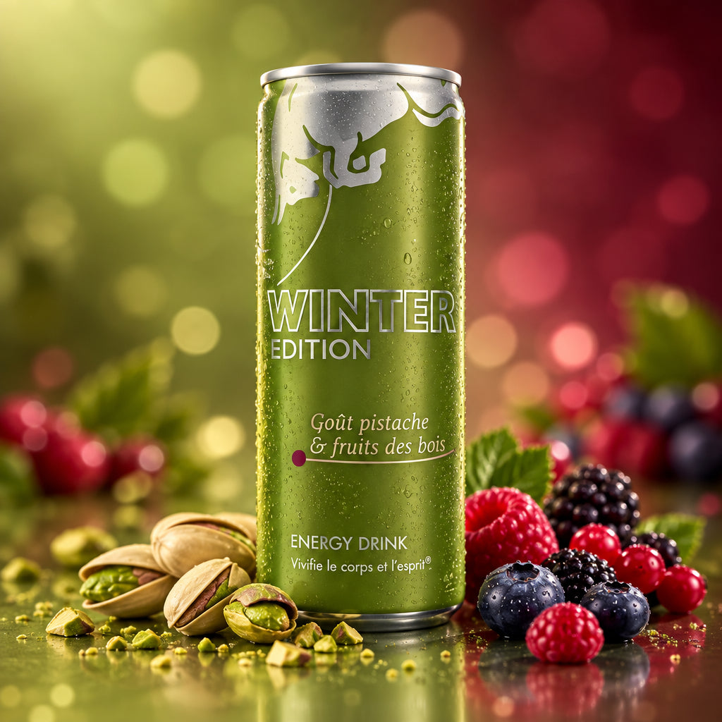 Red Bull (Goût Pistache & Fruits des Bois) - The Winter Edition