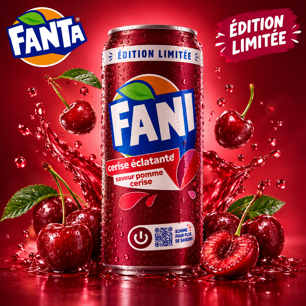 Fanta (Saveur Pomme Cerise) - Édition Limitée
