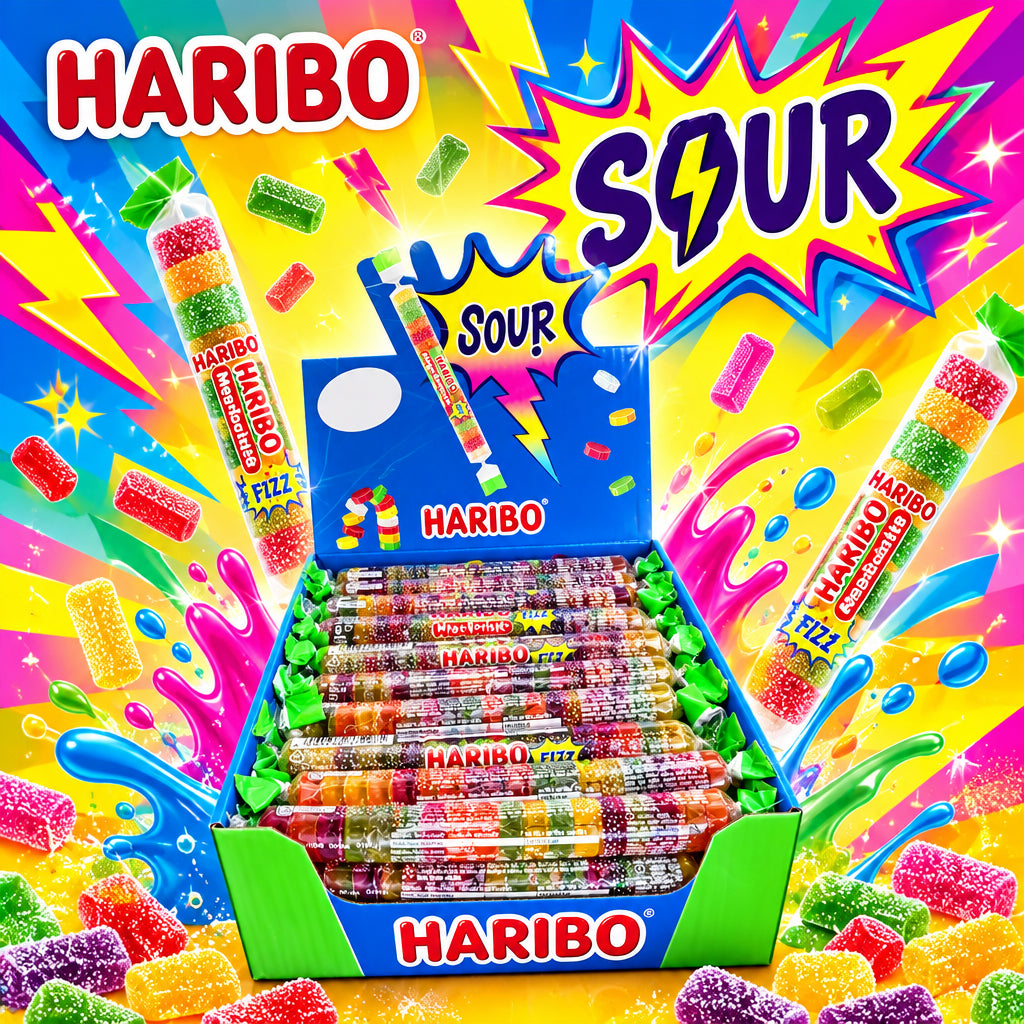 Mega-Roulette Haribo - Sour / Acidulés