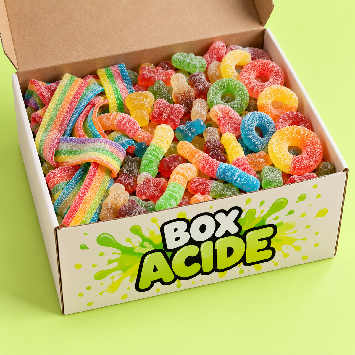 Visuel illustratif — Box Acide