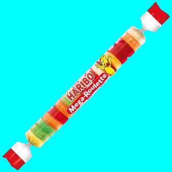 Mega-Roulette Haribo - Bonbons Gélifiés